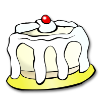 White cake