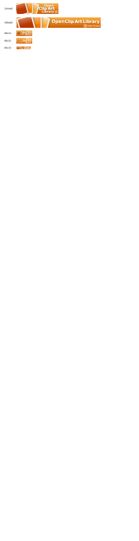 OpenClipArt Banners and Buttons