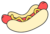 hotdog - colour