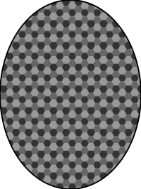 pattern honeycomb gray