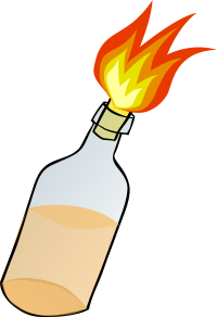 molotov cocktail