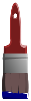 Paint Brush with Paint