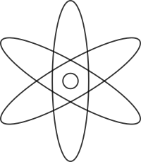 Stylized Atom