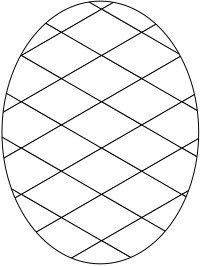 pattern diamond outline