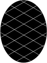 pattern diamond inverted