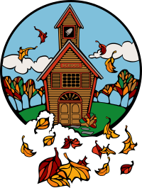 school in fall abiclipar 01