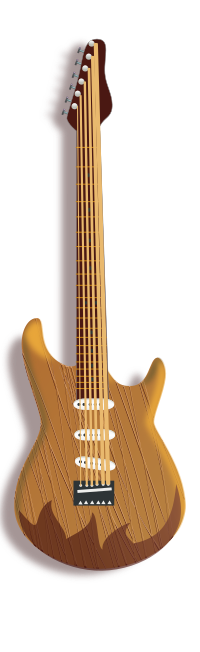 wood guitar