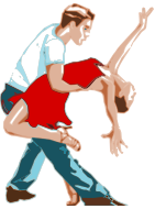 Dancers with Red dress