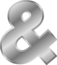 Effect Letters alphabet silver