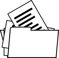Folder (Line Drawing)