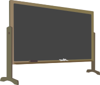 Blackboard with Stand