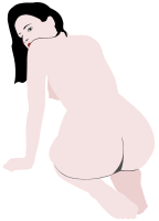 nude woman