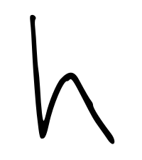 Letter h