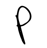 Letter P