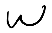 Letter W