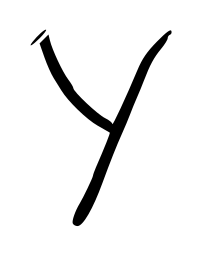 Letter Y