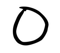 Letter O or Zero