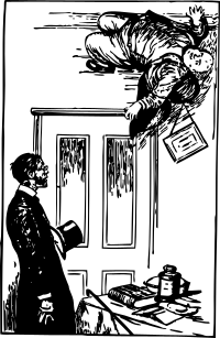 man on the ceiling