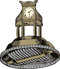 self winding clock