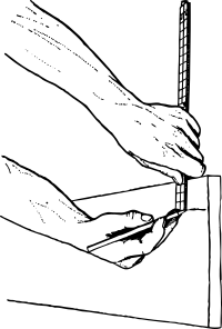 measuring mark