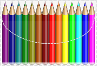 Colouring pencils