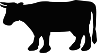 Cow Silhouette 2