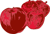 four apples