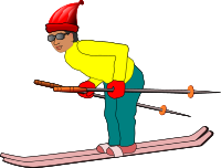 Ski man