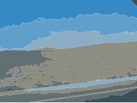 Syria Desert Towards Iraq