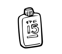 sunscreen outline
