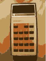 Grandma old TI Calculator
