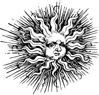 ornate sun