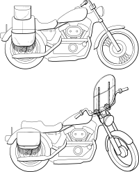 Motorcycle Windshield