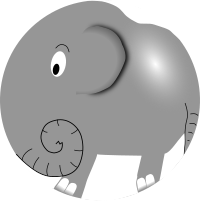 Elephant - Funny Little Cartoon