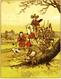 Samurai on a Horse (countryside)
