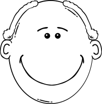 Man Face Cartoon