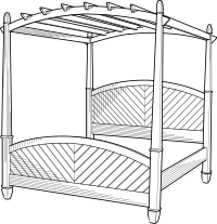 4 Post Bed
