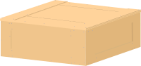 Wood crate