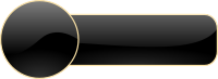 Dark round button with caption
