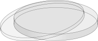 Petri dish, open