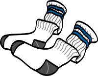athletic crew socks