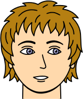 face 1 colour