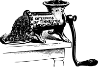 meat grinder