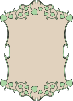 Garden Sign Ivy Border