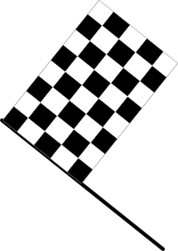 Checkered flag