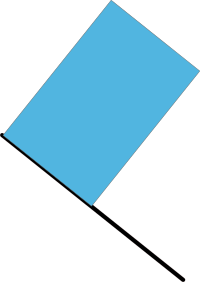 Blue flag