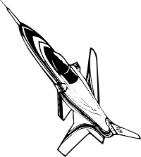X-29 aircraft