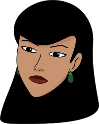 Woman head (light)