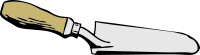 garden trowel