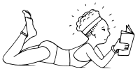 sunbather outline